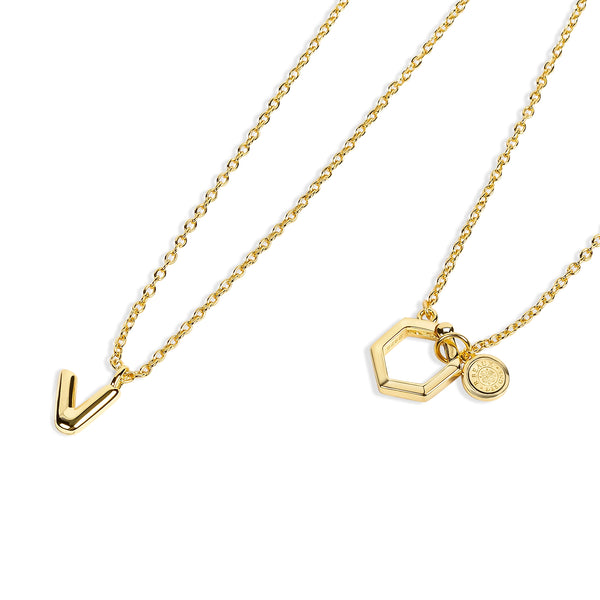 Ella Monogram Necklace N351