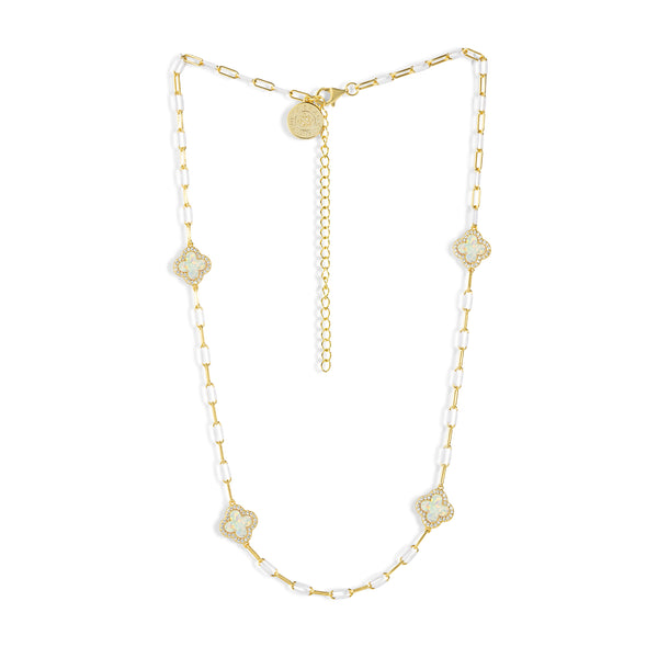 Natalia Lucky Clover Necklace N423