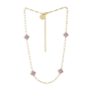 Natalia Lucky Clover Necklace N423