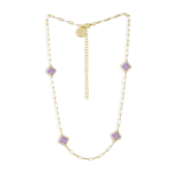Natalia Lucky Clover Necklace N423