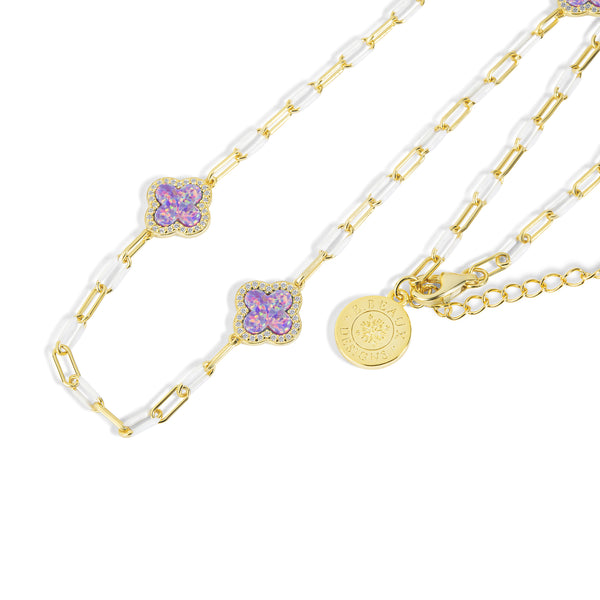 Natalia Lucky Clover Necklace N423