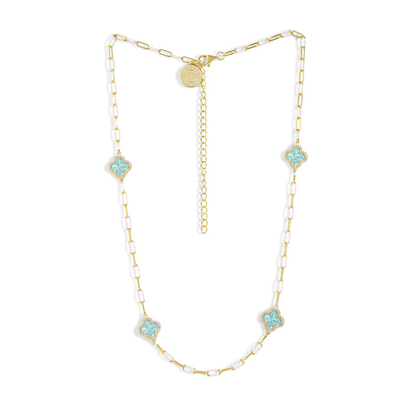 Natalia Lucky Clover Necklace N423