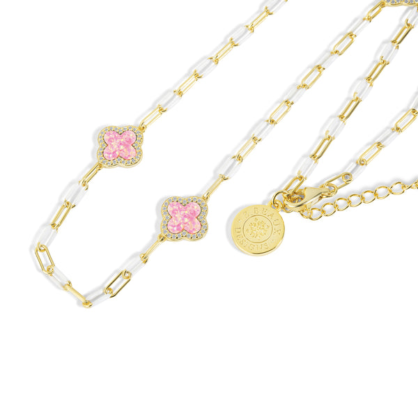 Natalia Lucky Clover Necklace N423