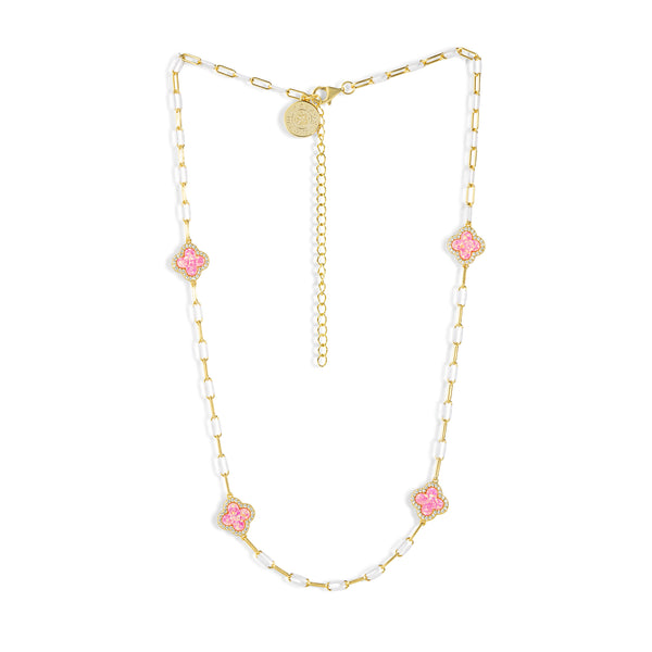 Natalia Lucky Clover Necklace N423